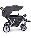 Child wheels clearance triple stroller