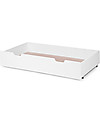 Childhome Trundle for Beech Wood Cot 60 x 120 cm, White Cots and Cotbeds