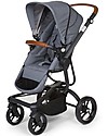 Childhome Urbanista 2 In 1 Stroller - Canvas Grey Trio and Duo Strollers