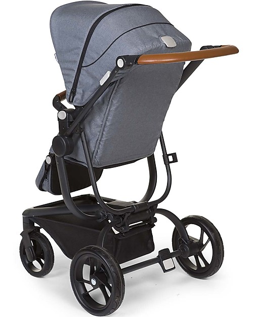 Childhome Urbanista 2 In 1 Stroller - Canvas Grey Trio and Duo Strollers