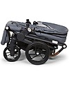 Childhome Urbanista 2 In 1 Stroller - Canvas Grey Trio and Duo Strollers