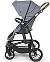Childhome Urbanista 2 In 1 Stroller - Canvas Grey Trio and Duo Strollers