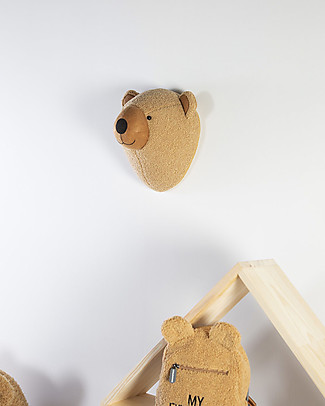Childhome Wall Deco Felt Bear - 29x20x31 cm Room Decorations