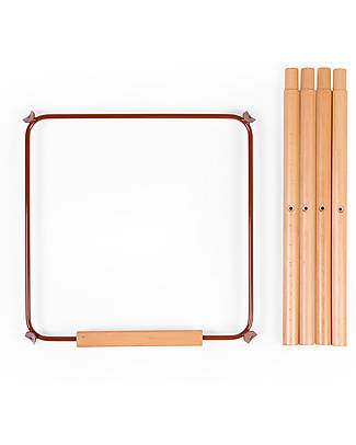 Childhome xtra Long Legs for Evolu 2 and ONE.80° Evolutive Chair - Rust Accessories for High Chairs