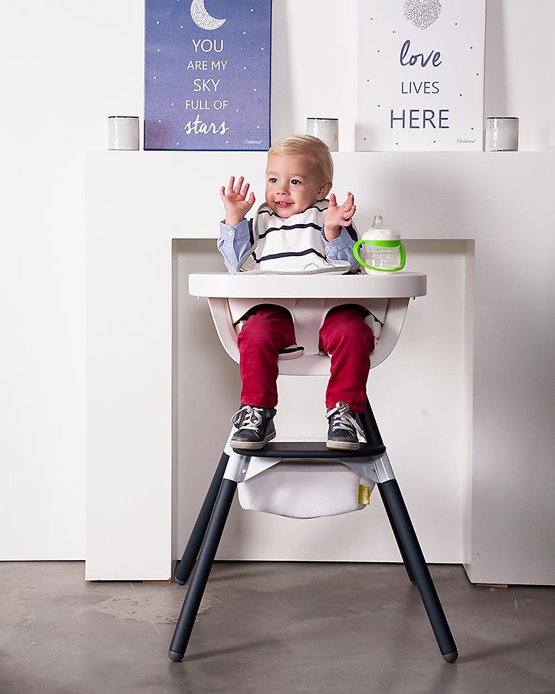 Childwood Evolu 2 Chair, Evolutive High Chair 3-in-1, Navy Blue