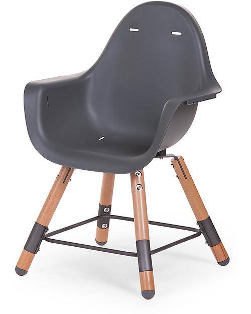 Childwood Evolu 2 Chair, Evolutive High Chair + Kids Chair, Anthracite