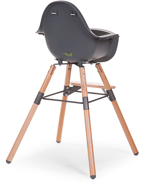 Childwood Evolu 2 Chair, Evolutive High Chair + Kids Chair, Anthracite