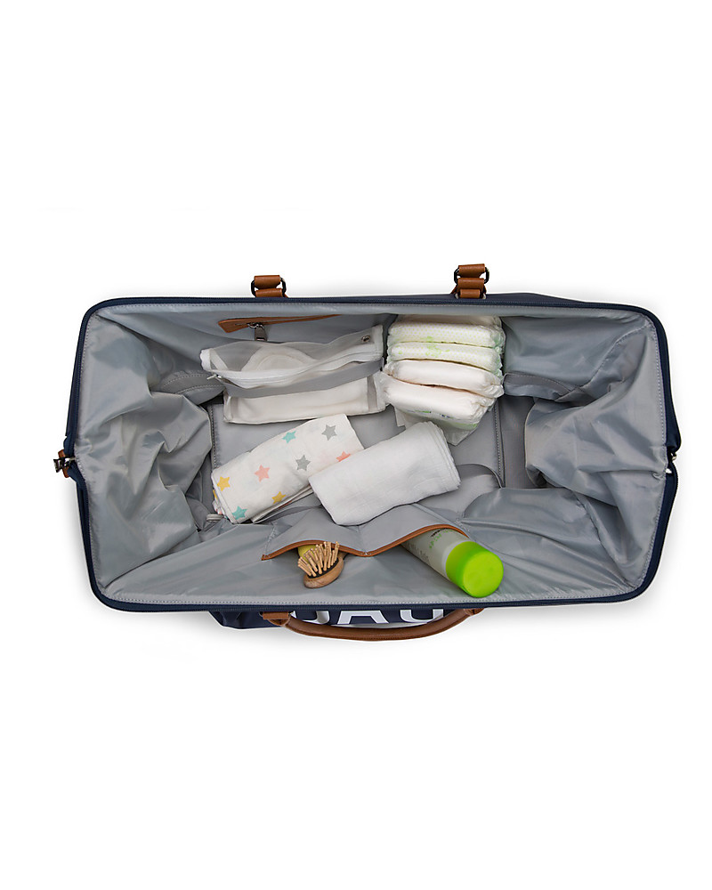 Childwood Mommy Bag Diaper 55 X 30 Cm Navy Includes Childwood Mommy Bag Diaper 55 X 30 Cm Navy Includes