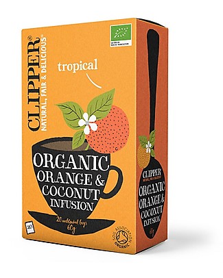 Clipper Organic Orange and Coconut Infusion - 20 teabags Infusions