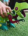 Clixo Dino Adventure Pack - 36 Pieces - STEAM Magnetic Game - 6+ Years Magnetic Games