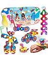 Clixo Family Pack - 150 Pieces - STEAM Magnetic Game - +4 Years Magnetic Games