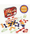 Clixo Mars Rovers - 29 Pieces - Glow in the Dark - STEAM Magnetic Game - 6+ Years Magnetic Games