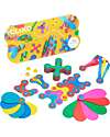 Clixo Rainbow Pack - 42 Pieces - STEAM Magnetic Game - 4+ Years Magnetic Games