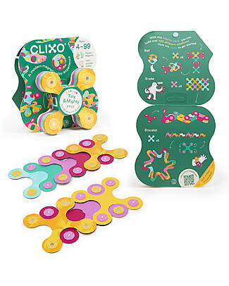 Clixo Tiny&Mighty - 9 Pieces - Jungle - STEAM Magnetic Construction Game Magnetic Games