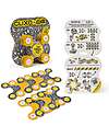 Clixo Tiny & Mighty - 9 Pieces - Artist Edition - Timothy Goodman - STEAM Magnetic Game - 4+ Years Magnetic Games