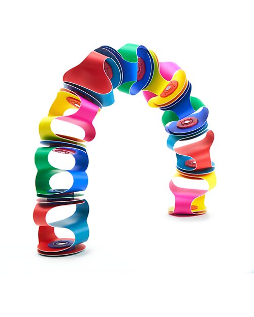 Clixo Tiny & Mighty - 9 Pieces - Multicolor Classic - STEAM Magnetic Game - 4+ Years Magnetic Games