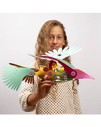 Clixo Tropical Birds - 22 Pieces - STEAM Magnetic Construction Game Magnetic Games