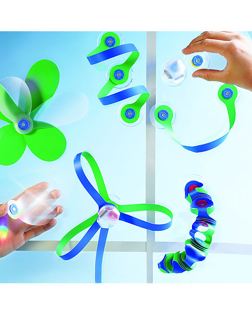 Clixo Window Pack - 24 Pieces - STEAM Magnetic Game - 4+ Years Magnetic Games