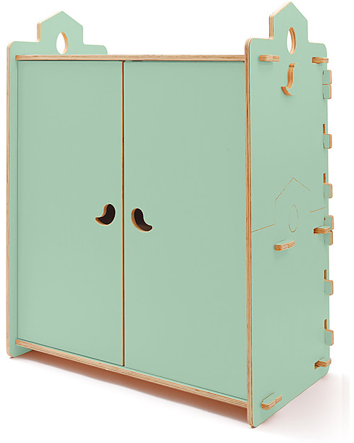 Coco Design Tana Wardrobe Green Apple 110x60x120 Cm Poplar