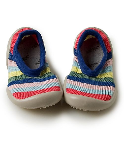 Collégien Ballerinas with Ergonomic Sole - Rainbow - Seaqual Recycled Marine Plastic Slippers