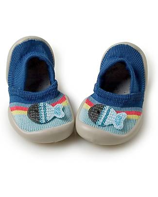 Collégien Espadrille with Ergonomic Sole - Clean up Avec Poisson - Seaqual Recycled Marine Plastic Shoes