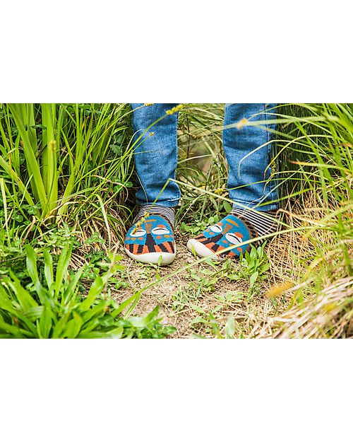 Collégien Slippers with Ergonomic Sole - Baoulé - Quality Cotton to Last a Long Time! Slippers