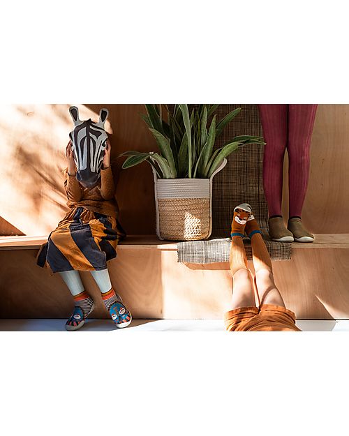 Collégien Slippers with Ergonomic Sole - Baoulé - Quality Cotton to Last a Long Time! Slippers