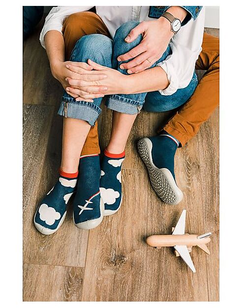 Collégien Slippers with Ergonomic Sole - Cloud - Quality Cotton to Last a Long Time! Slippers