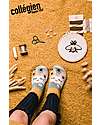 Collégien Slippers with Ergonomic Sole - Flore - Quality Cotton to Last a Long Time! Antislip Socks