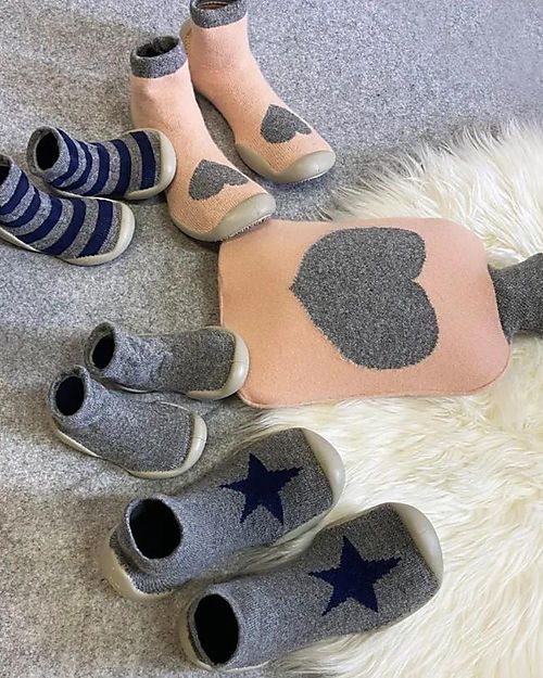 Collégien Slippers with Ergonomic Sole - Rocky Star - Quality Cotton to Last a Long Time! Slippers