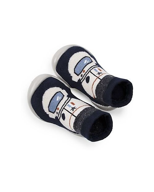 Collégien Slippers with Ergonomic Sole - Thomas - Quality Cotton to Last a Long Time! Antislip Socks