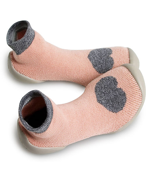 Collégien Slippers with Ergonomic Sole - Warm Heart - Quality Cotton to Last a Long Time! Slippers