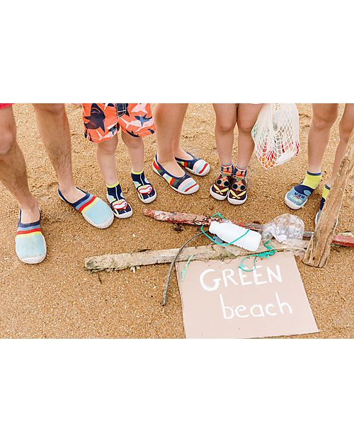 Collégien Summer Slippers with Ergonomic Sole - Jacques - Seaqual Recycled Marine Plastic - Glow in the Dark! Slippers