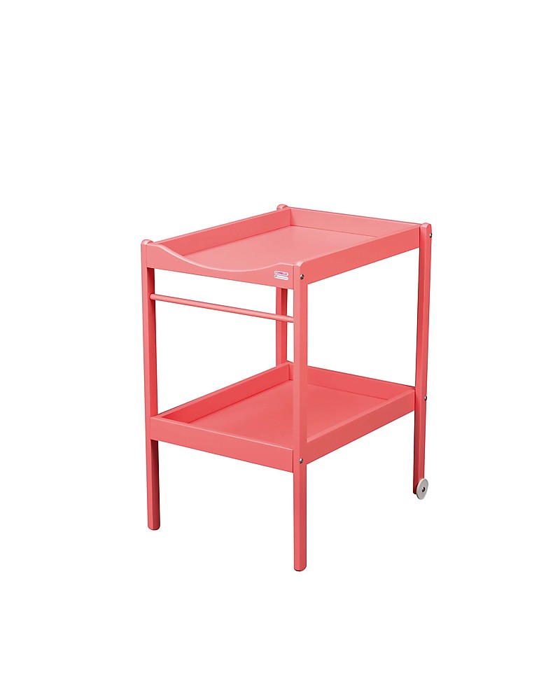 Combelle Alice Wooden Changing Table Pink Unisex Bambini