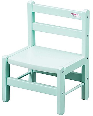 Combelle Beech Wood Kid’s Low Chair, Mint - Super easy to assemble Chairs