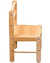 Combelle Beech Wood Kid’s Low Chair, Natural - Super easy to assemble Chairs