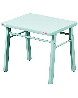 Combelle Beech Wood Kid’s Low Table, Mint - Super easy to assemble Tables And Chairs