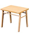 Combelle Beech Wood Kid’s Low Table, Natural - Super easy to assemble Desks