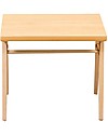 Combelle Beech Wood Kid’s Low Table, Natural - Super easy to assemble Desks