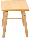 Combelle Beech Wood Kid’s Low Table, Natural - Super easy to assemble Desks