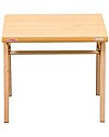 Combelle Beech Wood Kid’s Low Table, Natural - Super easy to assemble Desks