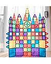 Connetix 102 Pieces - Creative Pack - Rainbow -100% Non-toxic ABS Plastic - STEM Learning! Magnetic Games