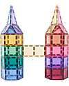 Connetix 104 Pieces - Creative Pack - Pastel - 100% Non-toxic ABS Plastic - STEM Learning! Magnetic Games