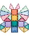 Connetix 104 Pieces - Creative Pack - Pastel - 100% Non-toxic ABS Plastic - STEM Learning! Magnetic Games