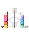 Connetix 114 Pieces - Ball Run Pack - Bright - 100% Non-toxic ABS Plastic - STEM Learning! Magnetic Games