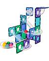 Connetix 114 Pieces - Ball Run Pack - Bright - 100% Non-toxic ABS Plastic - STEM Learning! Magnetic Games