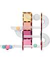 Connetix 114 Pieces - Ball Run Pack - Pastel - 100% Non-toxic ABS Plastic - STEM Learning! Magnetic Games