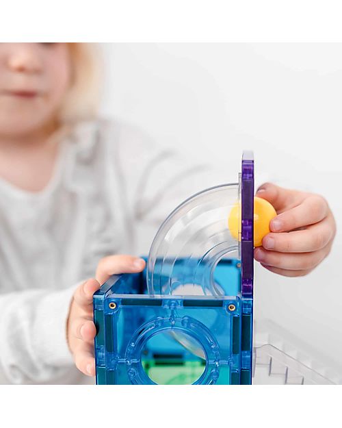 Connetix 12 Pieces - Ball Pack - Rainbow - 100% Non-Toxic ABS Plastic - STEM Learning! Magnetic Games