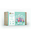 Connetix 120 Pieces - Pastel Creative Pack - Pastel -100% Non-toxic ABS Plastic - STEM Learning! Magnetic Games