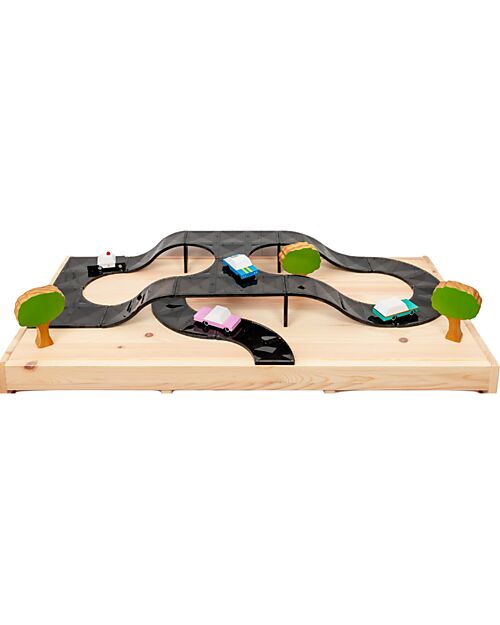 Connetix 16 Pieces - Ramps & Intersections - 100% Non Toxic ABS Plastic - STEM Learning Magnetic Games